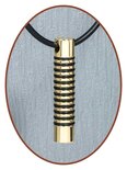 Titanium JB Memorials Premium Goudkleurige Design Ashanger - T015