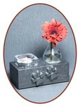 Mini As Urn met Theelicht Houder - HMP657