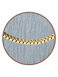 Edelstalen/RVS JB Memorials Premium Goudkleurige Zirconia Ashanger - G015