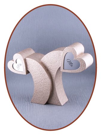 Mini Duo As Urn Hart in Diverse Kleuren - HMP622
