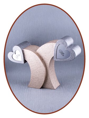 Mini Duo As Urn Hart in Diverse Kleuren - HMP622
