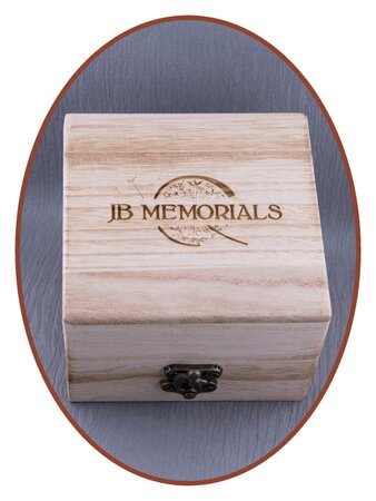 JB Memorials Nature-Line© Houten Heren As Chronograaf Horloge - HORL001