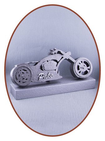 Mini Design Motor As Urn 'Biker' met naam - HMP610