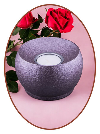 Mini As Urn in vele kleuren met Theelichthouder - HMP611