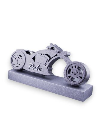 Mini Design Motor As Urn 'Biker' met naam - HMP610
