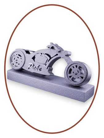 Mini Design Motor As Urn 'Biker' met naam - HMP610