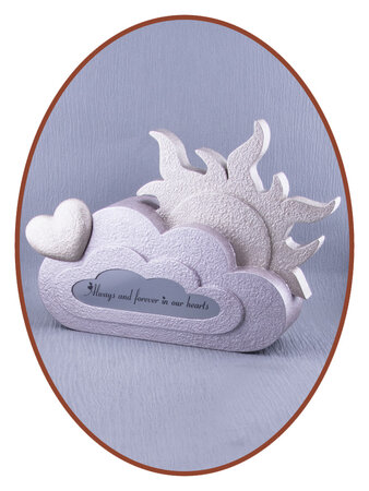 Mini Kinder/ Baby As Urn 'Wolk & Zon' in Diverse Kleuren - HMP662