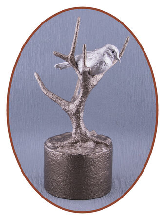 Mini As Urn  'Bird in Tree'  in Diverse Kleuren - HMP666