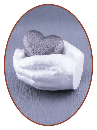 Mini As Urn  'Heart in Hands'  in Diverse Kleuren - HMP637KL