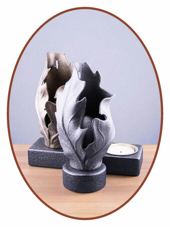 Mini As Urn 'Leafs with Tealight' - HMP680