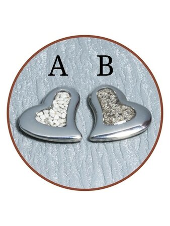 Edelstalen RVS Dames As Armband - AB179 - Alleen het hartje