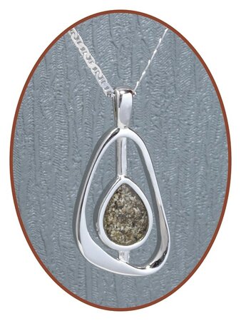 Close2Me© 'Teardrop' Sterling Zilveren Ashanger - CM006